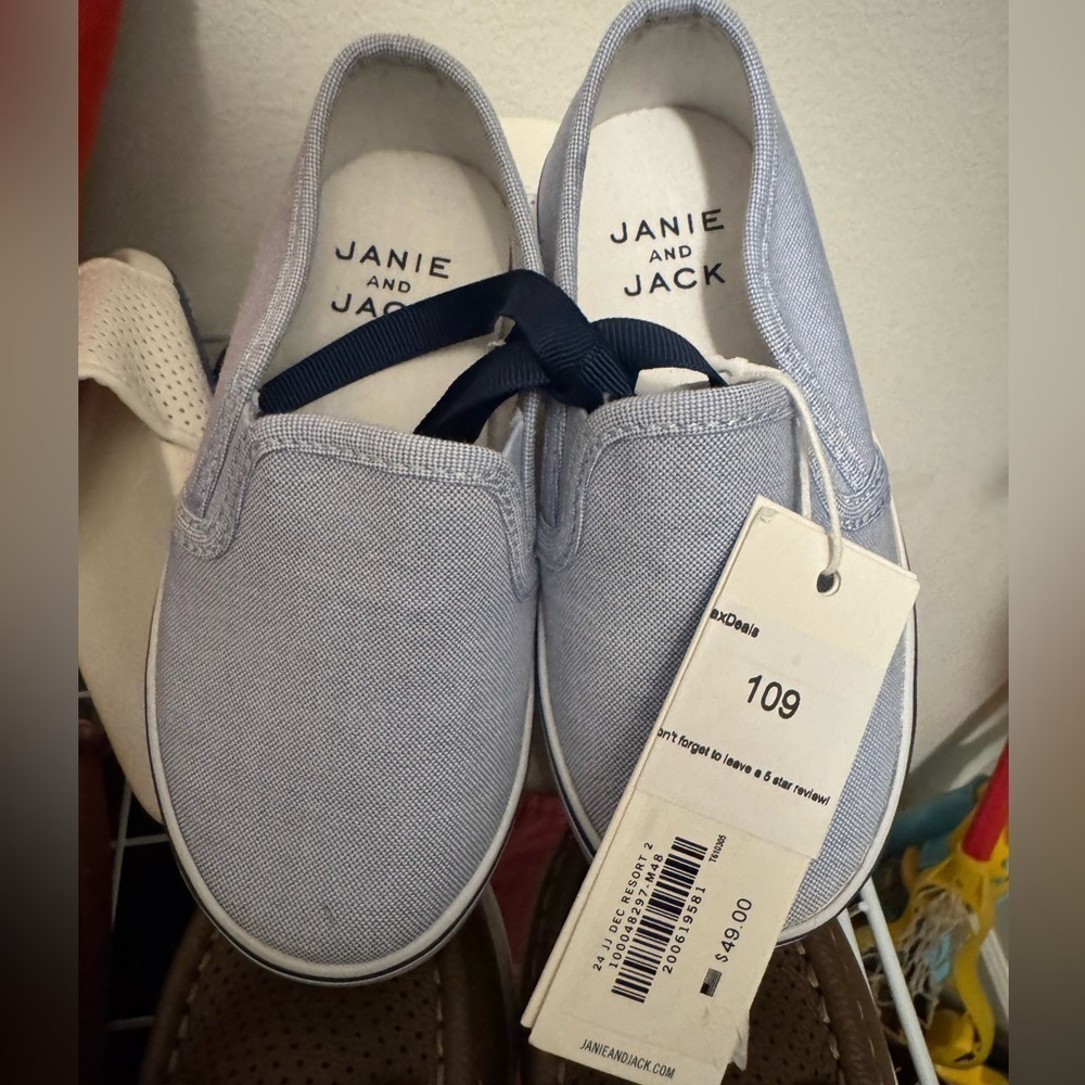 Janie & Jack Slip on Sneaker